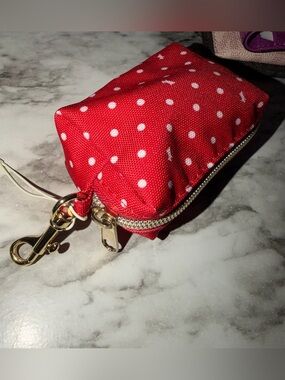 Radley “Spot” waste bag holder and leash